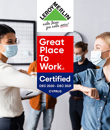 Μεγάλη Διάκριση για την Leroy Merlin Κύπρου. Great Place To Work